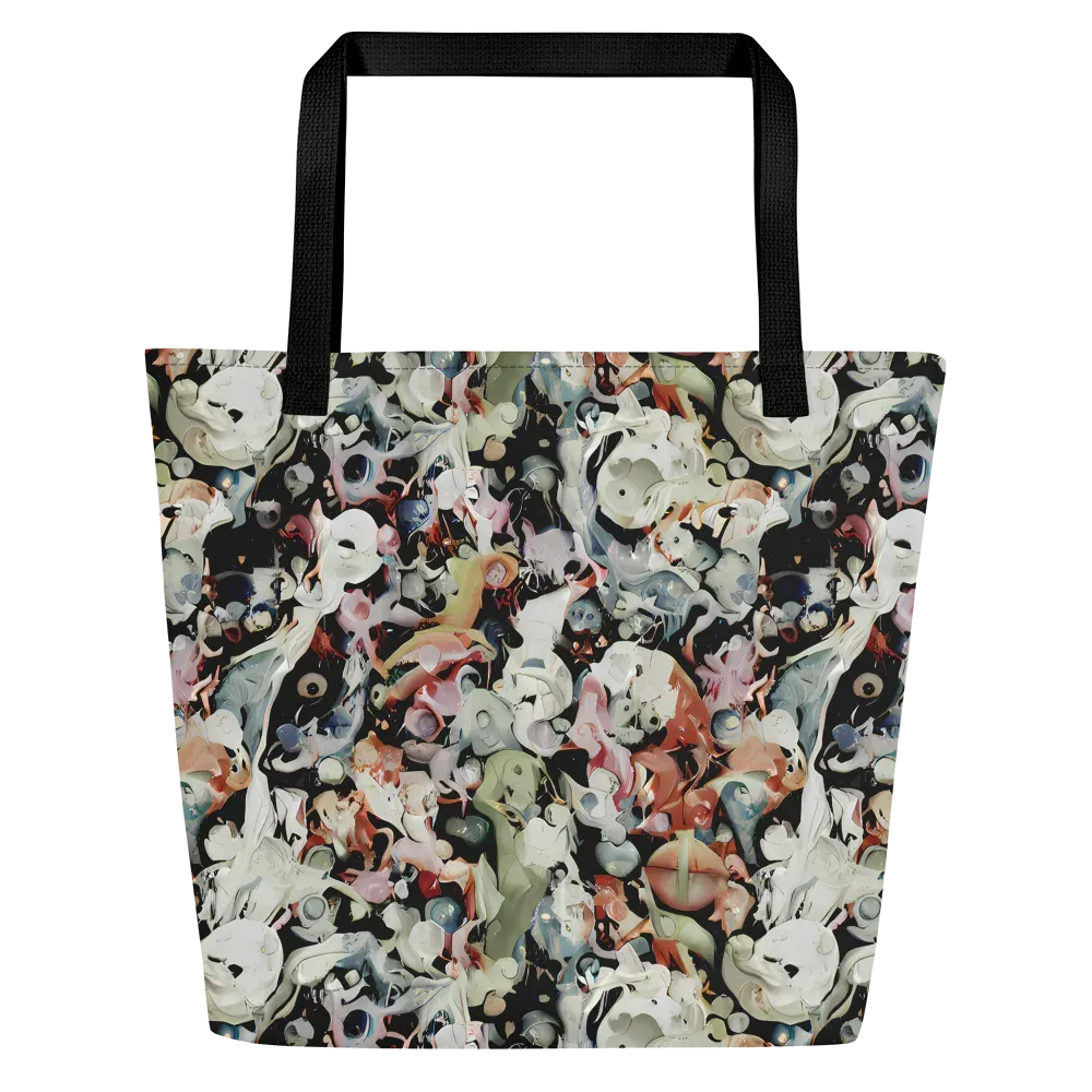 Surreal Menagerie on Large Tote Bag W/ Pocket — Front