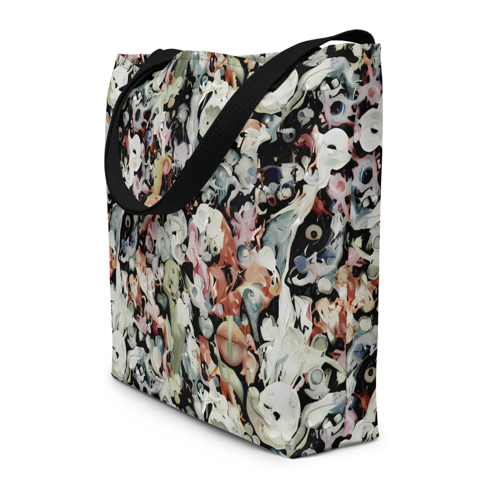 Surreal Menagerie on Large Tote Bag W/ Pocket — Front