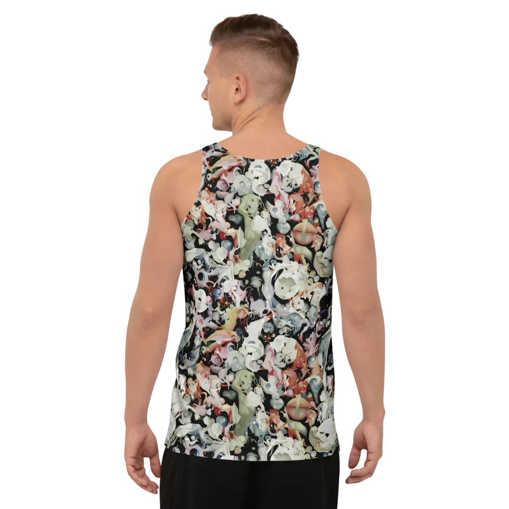 Surreal Menagerie on Men's Tank Top — Back
