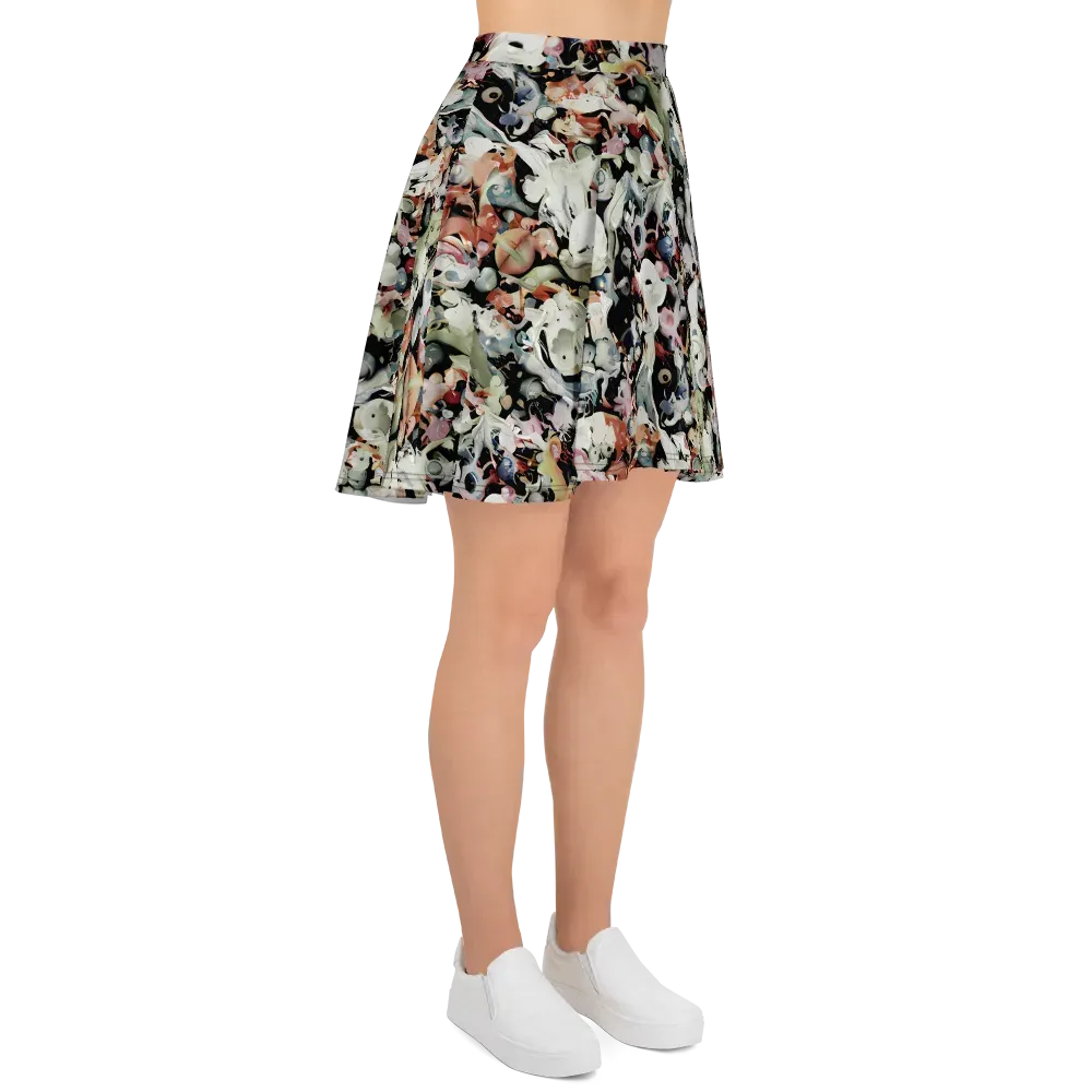 Surreal Menagerie on Skater Skirt — Right