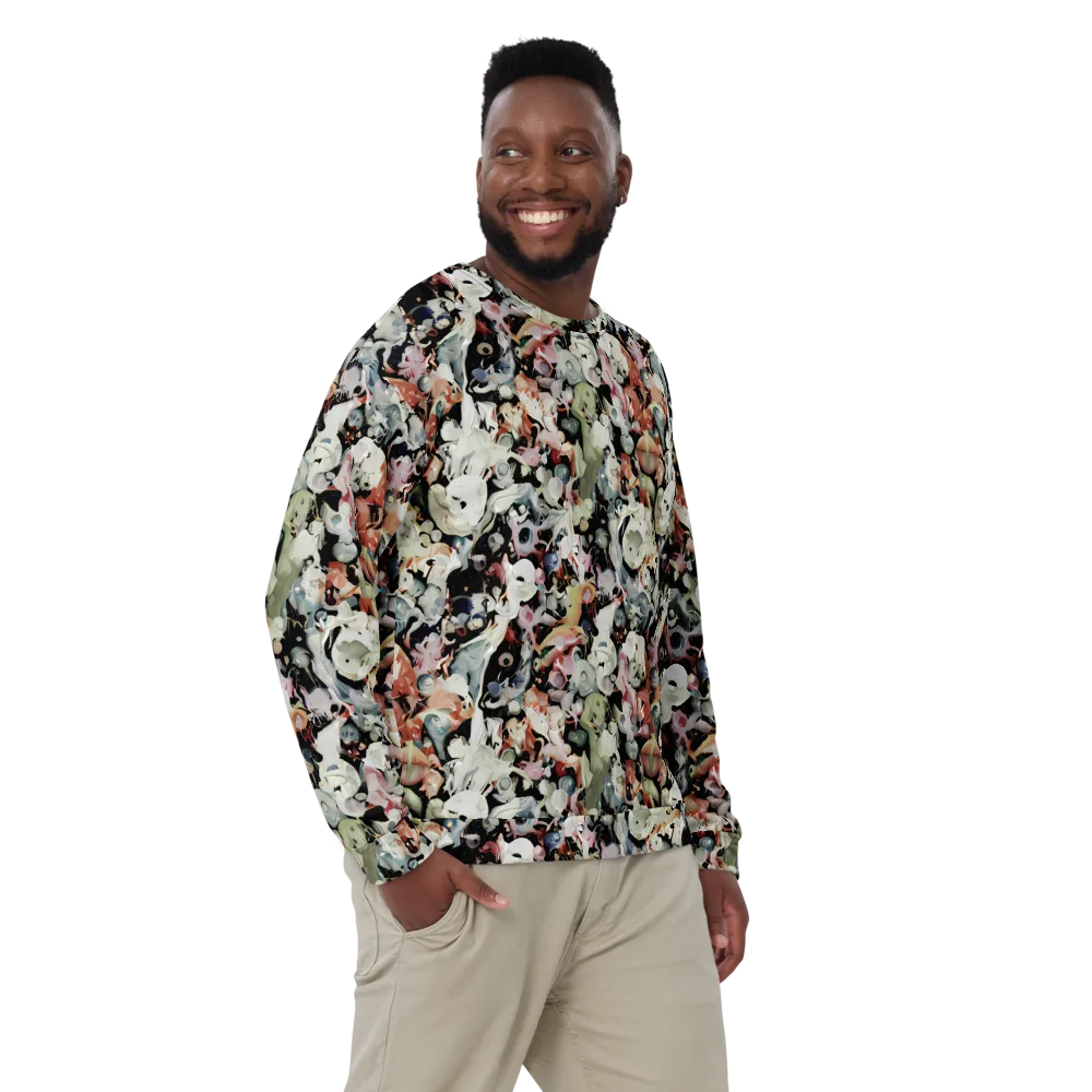Surreal Menagerie on Sweatshirt — Front