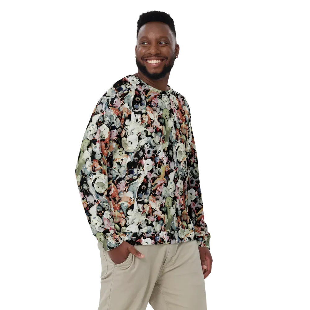 Surreal Menagerie on Sweatshirt — Front
