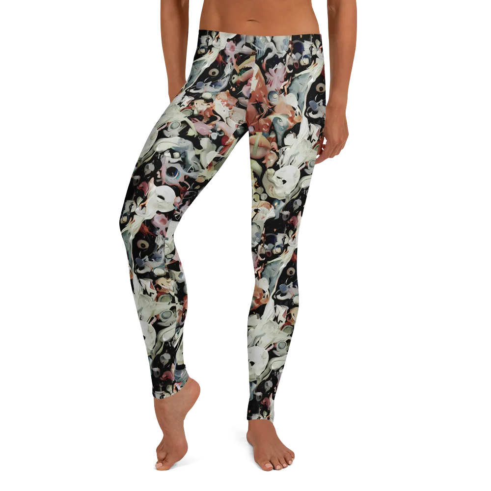 Surreal Menagerie on Leggings — Front