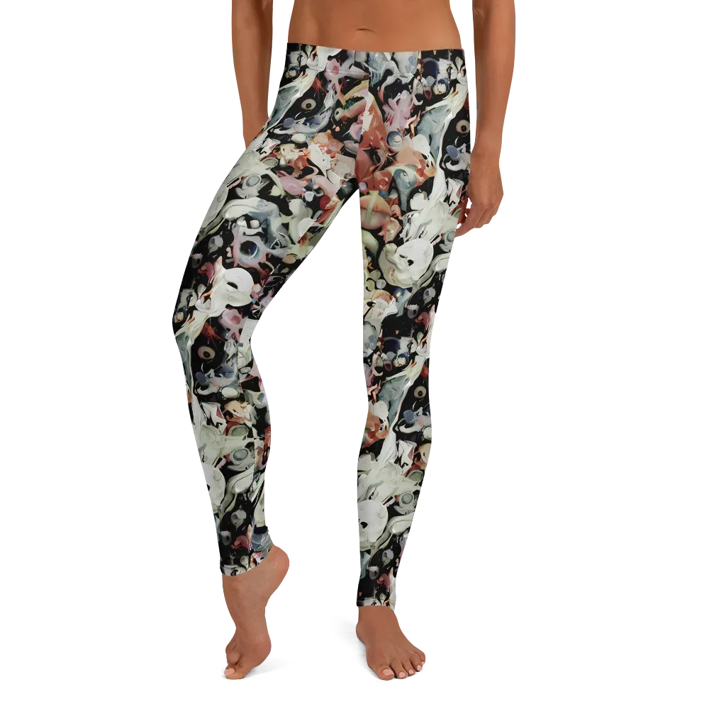 Surreal Menagerie on Leggings — Front