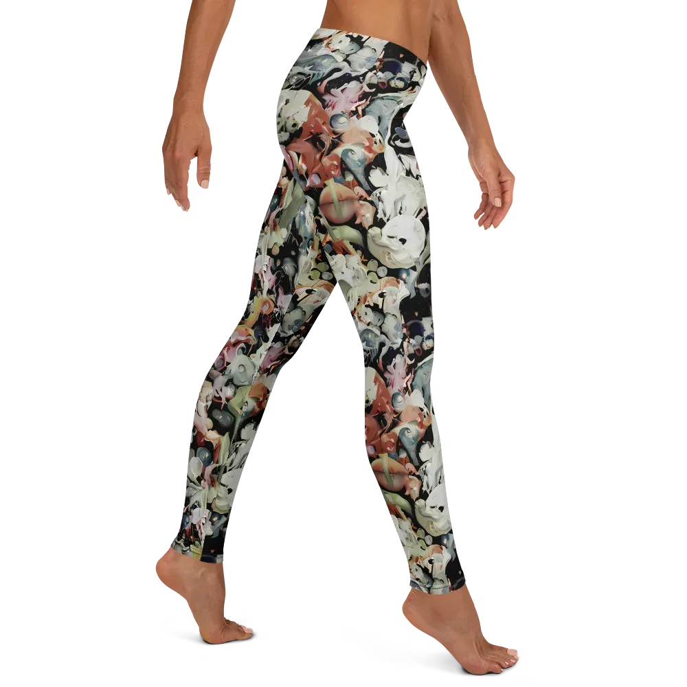 Surreal Menagerie on Leggings — Right