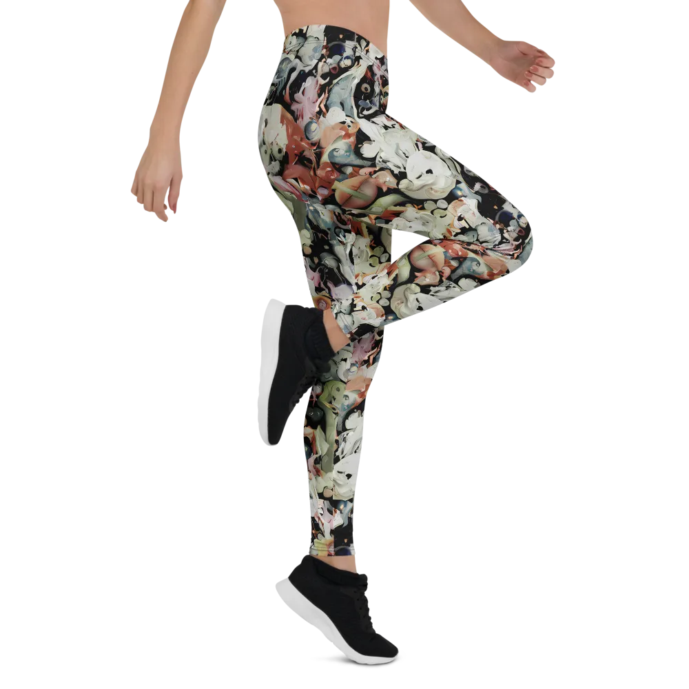 Surreal Menagerie on Leggings — Right