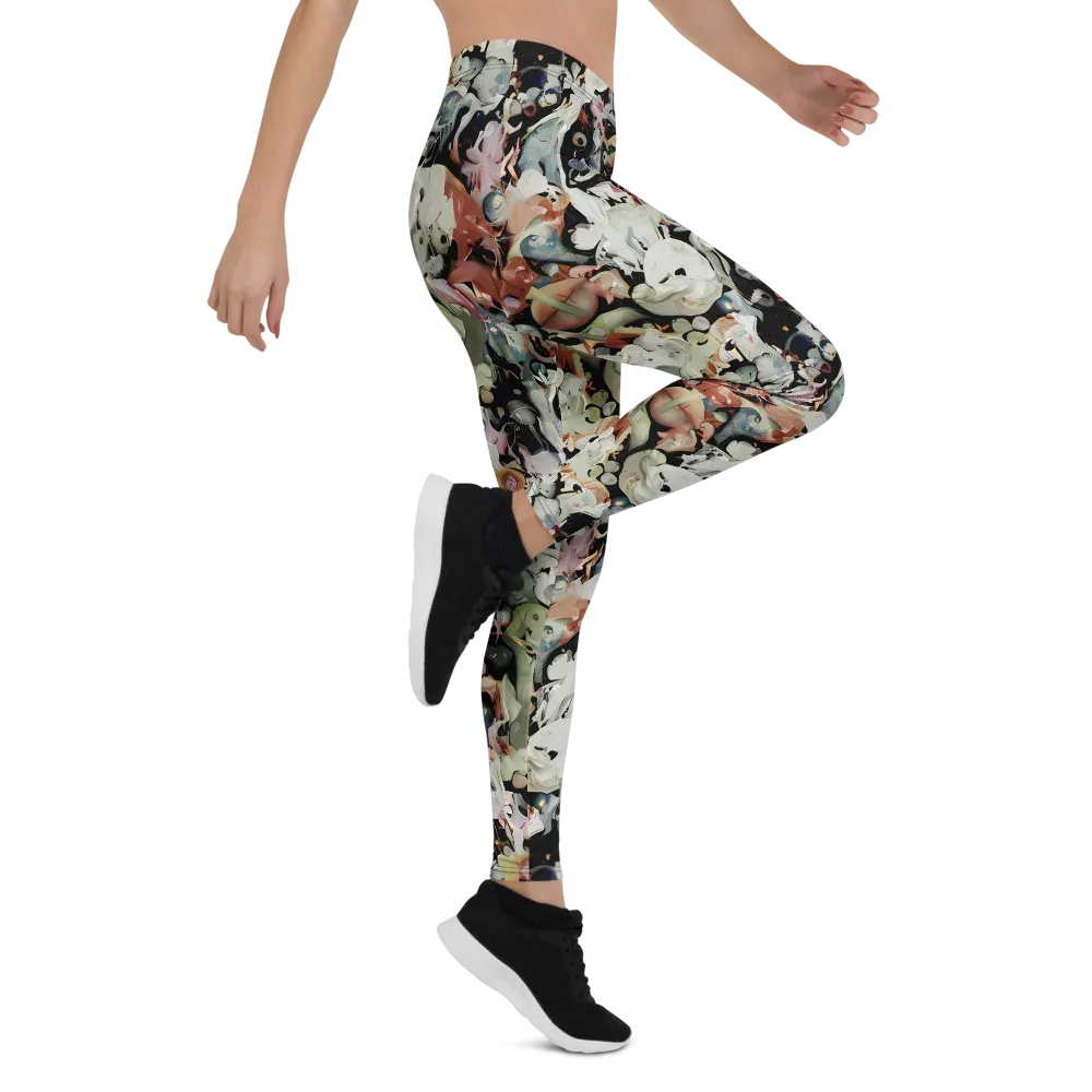 Surreal Menagerie on Leggings — Right