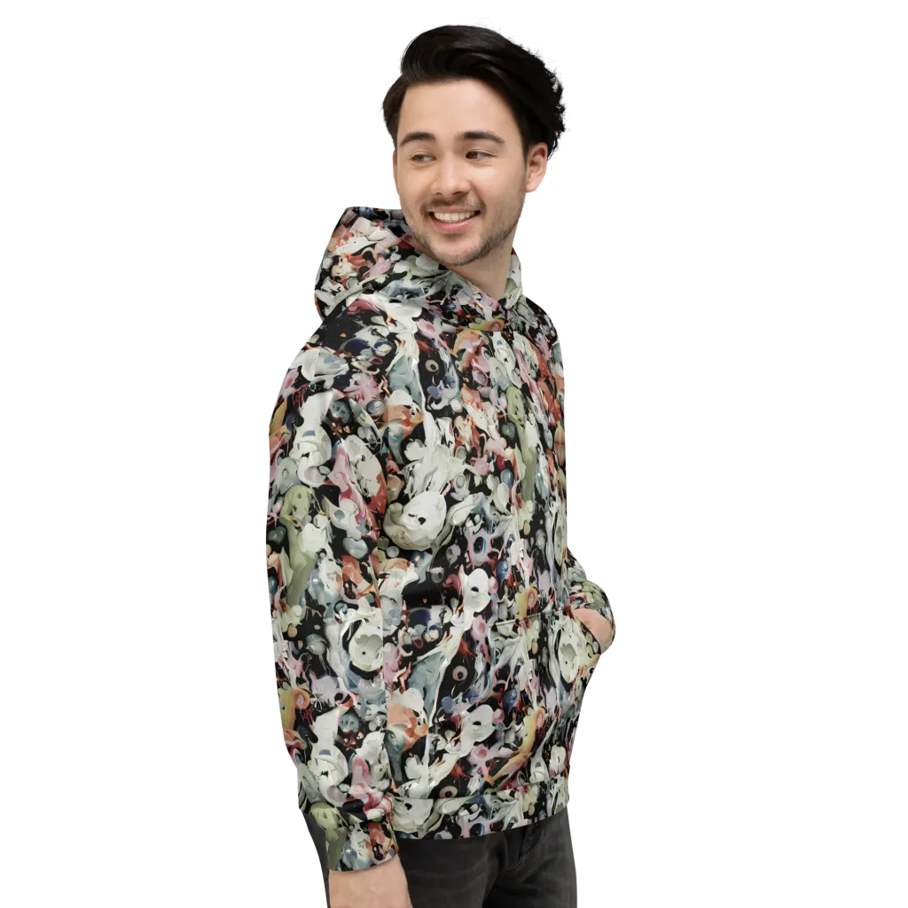 Surreal Menagerie on Hoodie — Right