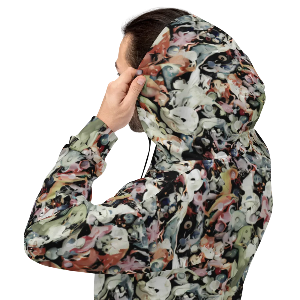 Surreal Menagerie on Hoodie — Back