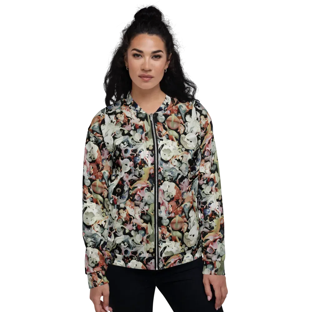 Surreal Menagerie on Bomber Jacket — Front