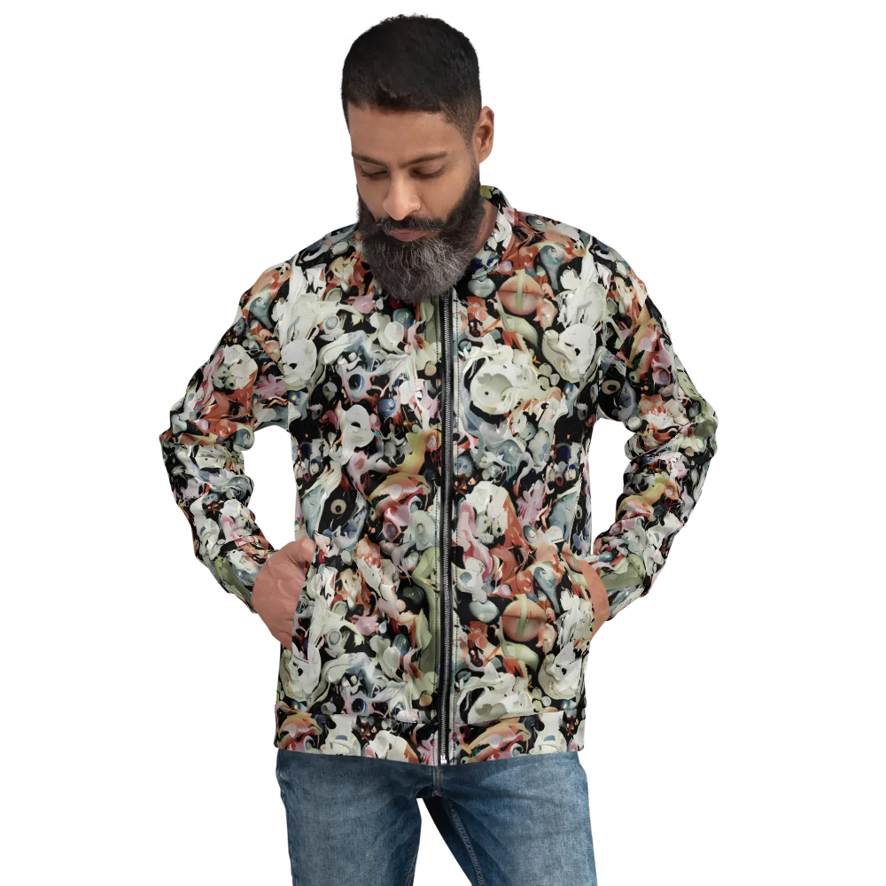 Surreal Menagerie on Bomber Jacket — Front