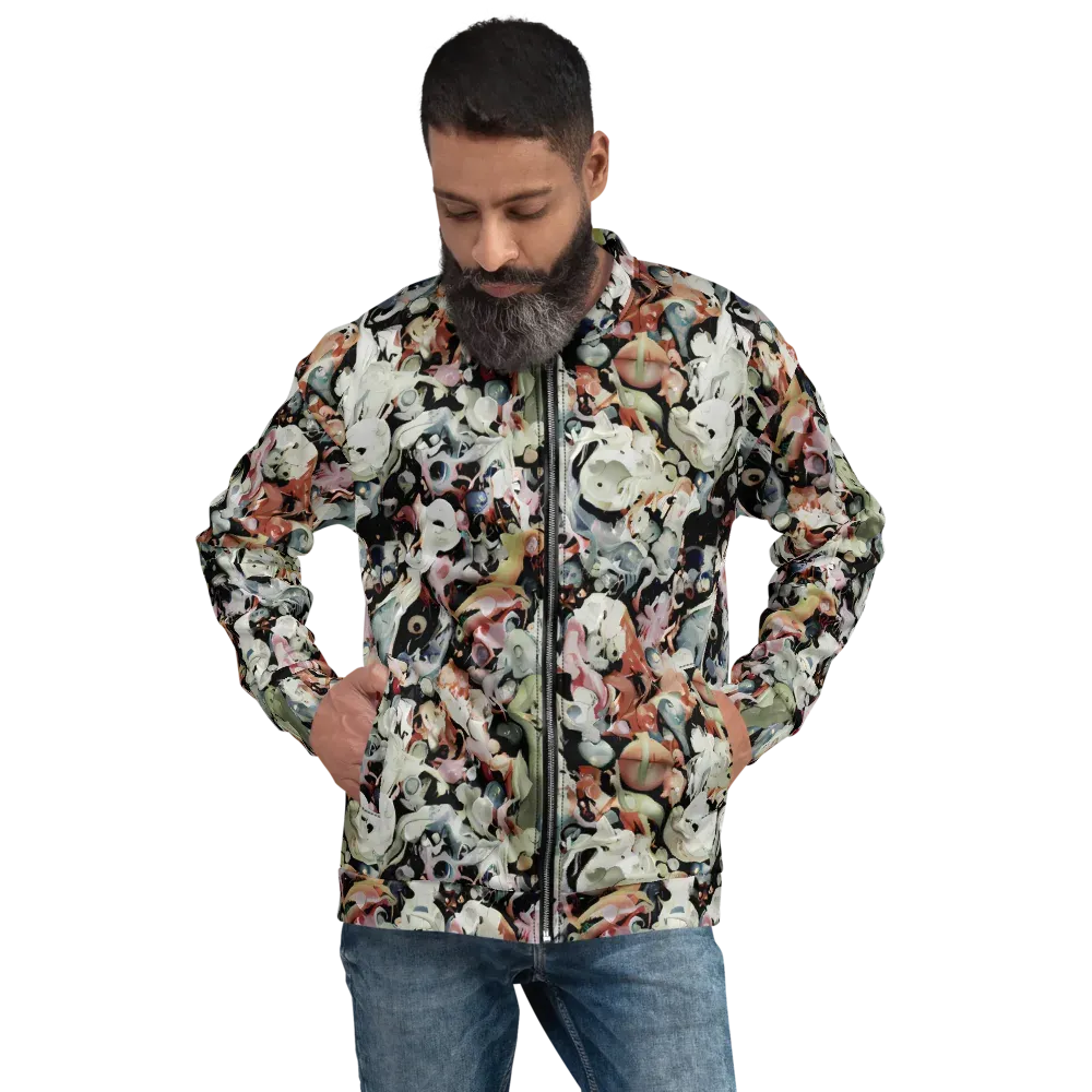 Surreal Menagerie on Bomber Jacket — Front