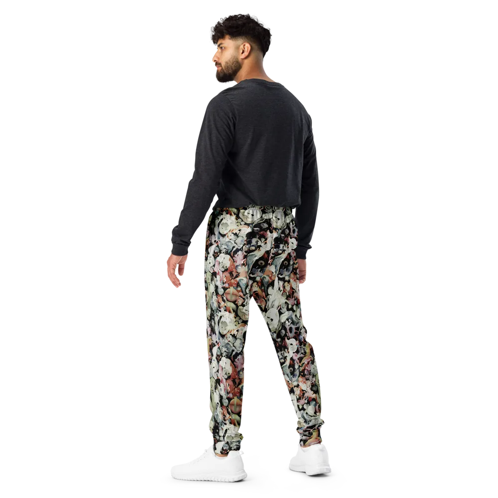 Surreal Menagerie on Men's Joggers — Back