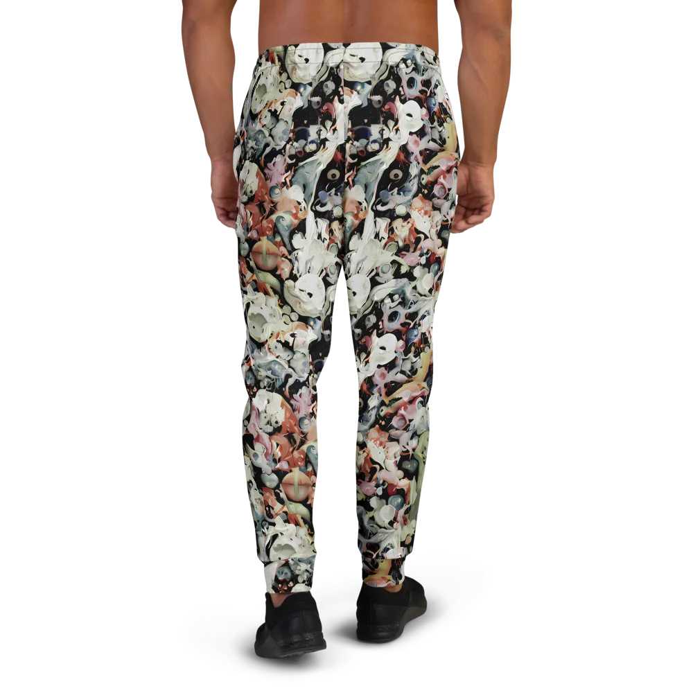 Surreal Menagerie on Men's Joggers — Back