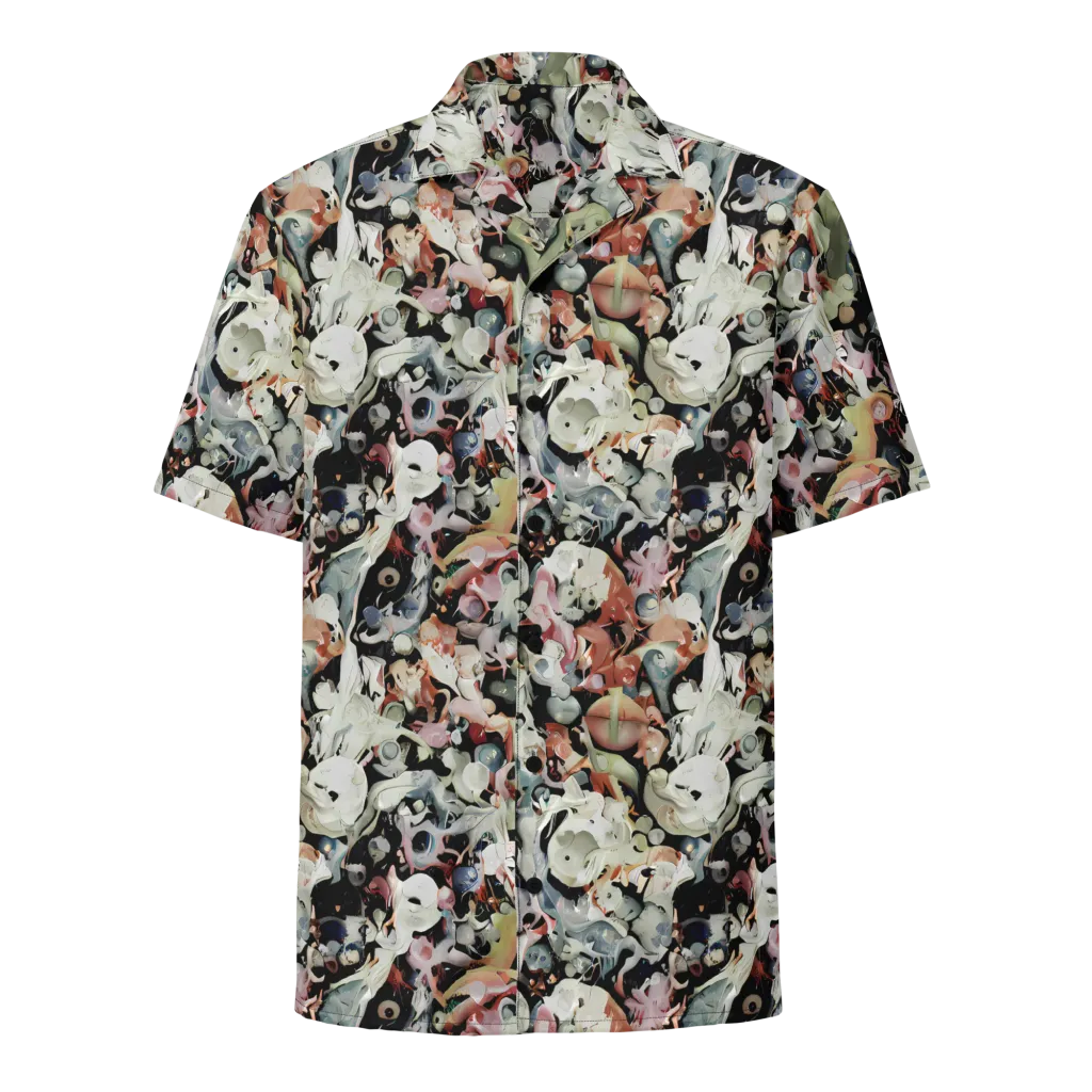 Surreal Menagerie on Button Shirt — Front