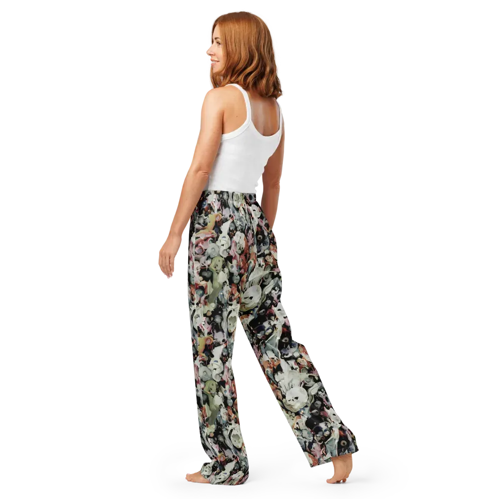 Surreal Menagerie on Women's Pajama Pants — Back