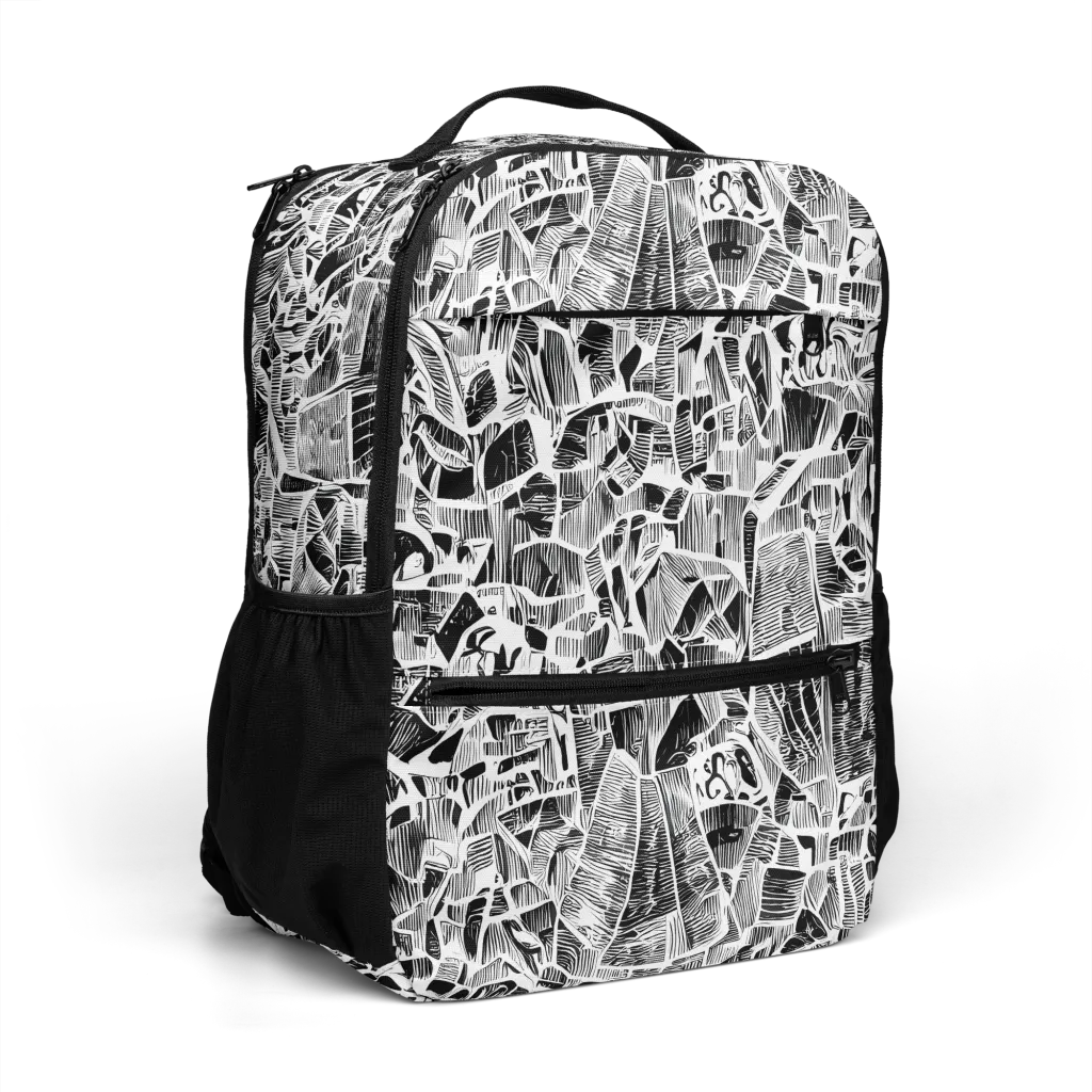 Monochrome Canopy on Utility Backpack — Right Front