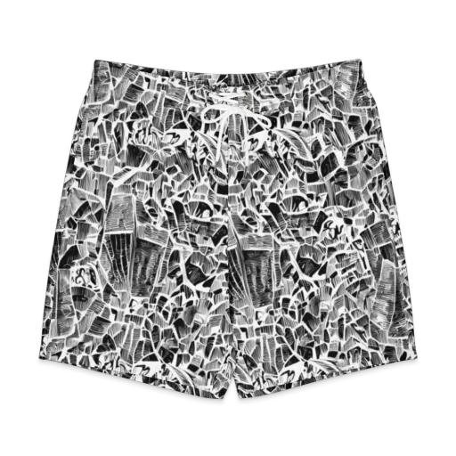 Monochrome Canopy on a Men's Board Shorts