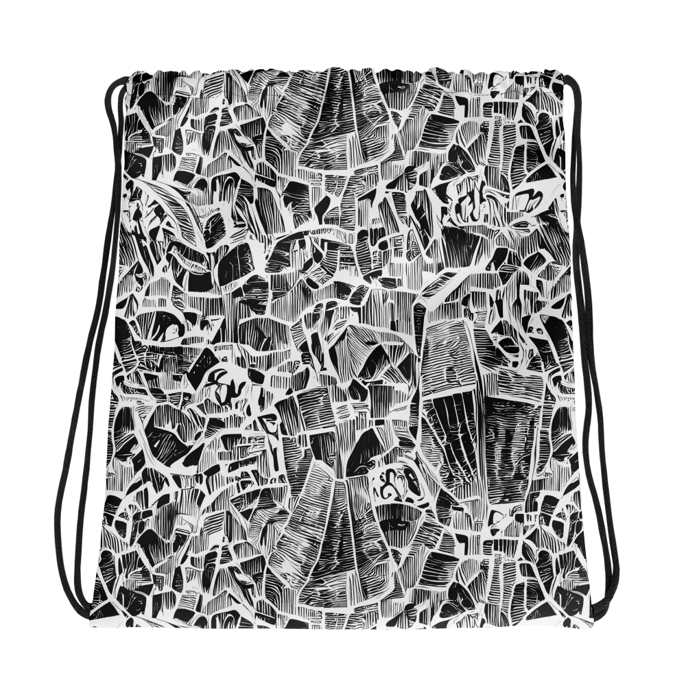 Monochrome Canopy on Drawstring Bag — Photo