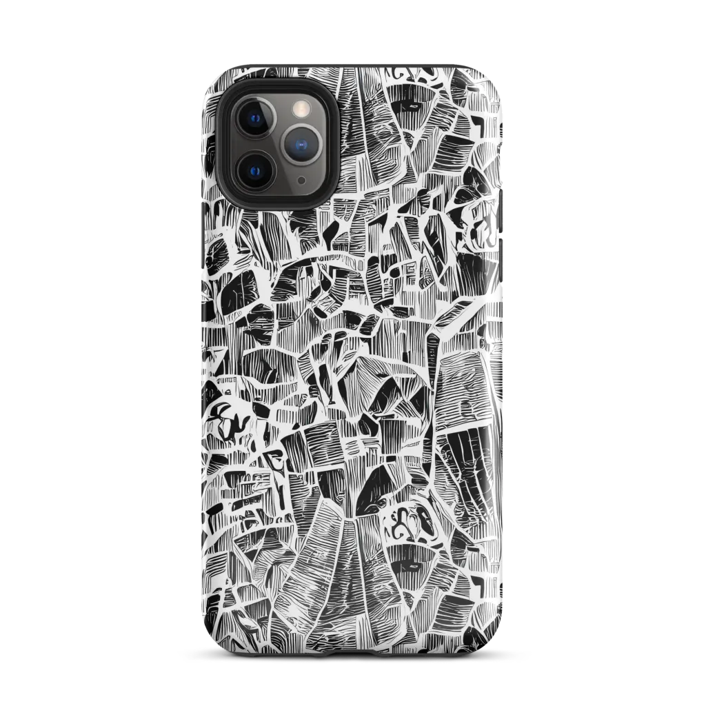 Monochrome Canopy on Tough Case for iPhone® — Front