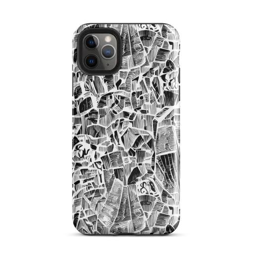 Monochrome Canopy on a Tough Case for iPhone®