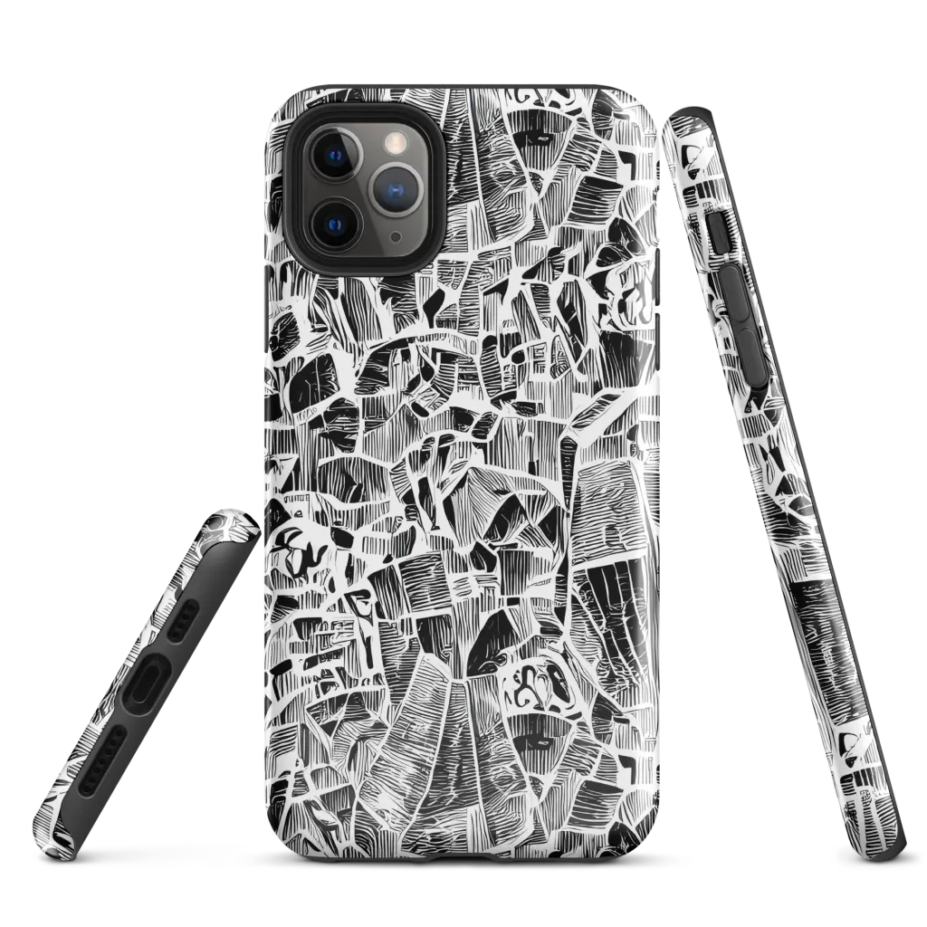 Monochrome Canopy on Tough Case for iPhone® — Front
