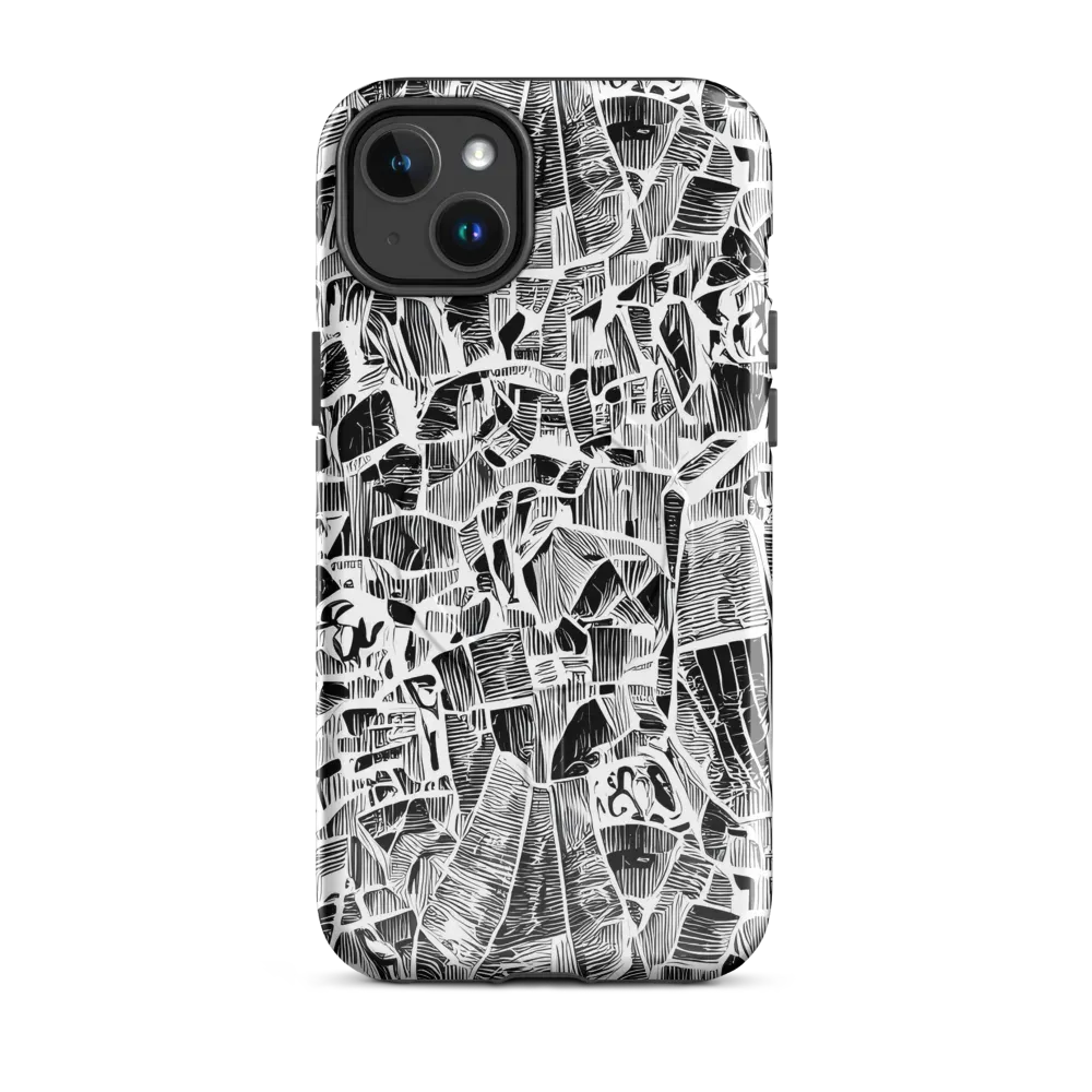 Monochrome Canopy on MagSafe Tough Case for iPhone® — Front