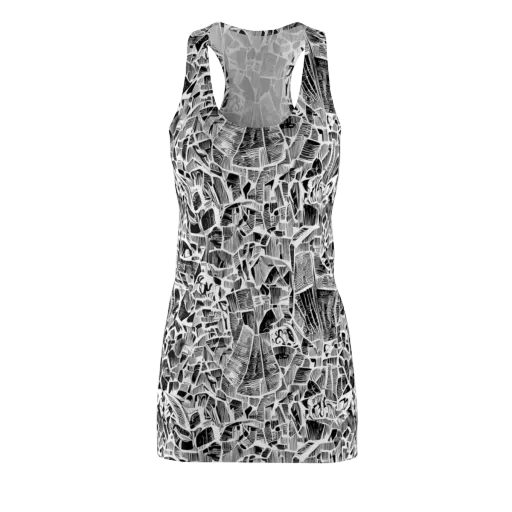 Monochrome Canopy on a Racerback Dress