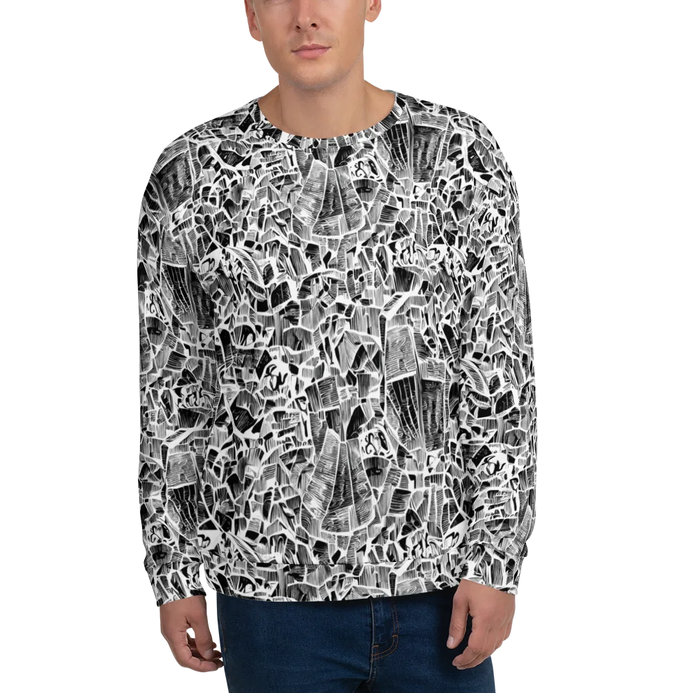 Monochrome Canopy on Sweatshirt — Front
