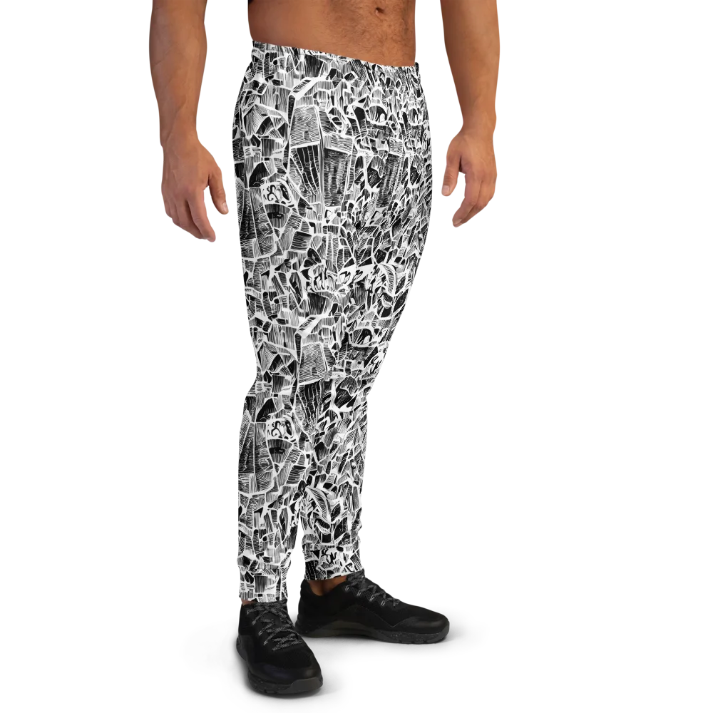 Monochrome Canopy on Men's Joggers — Right