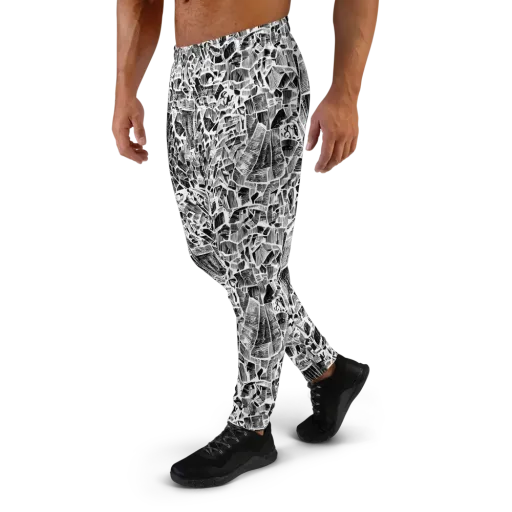 Monochrome Canopy on a Men's Joggers