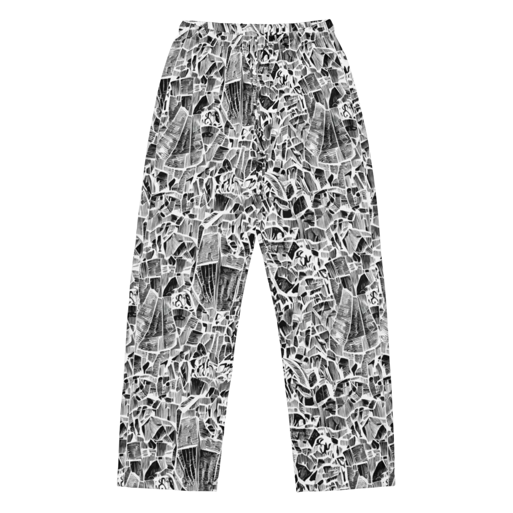 Monochrome Canopy on Women's Pajama Pants — Front