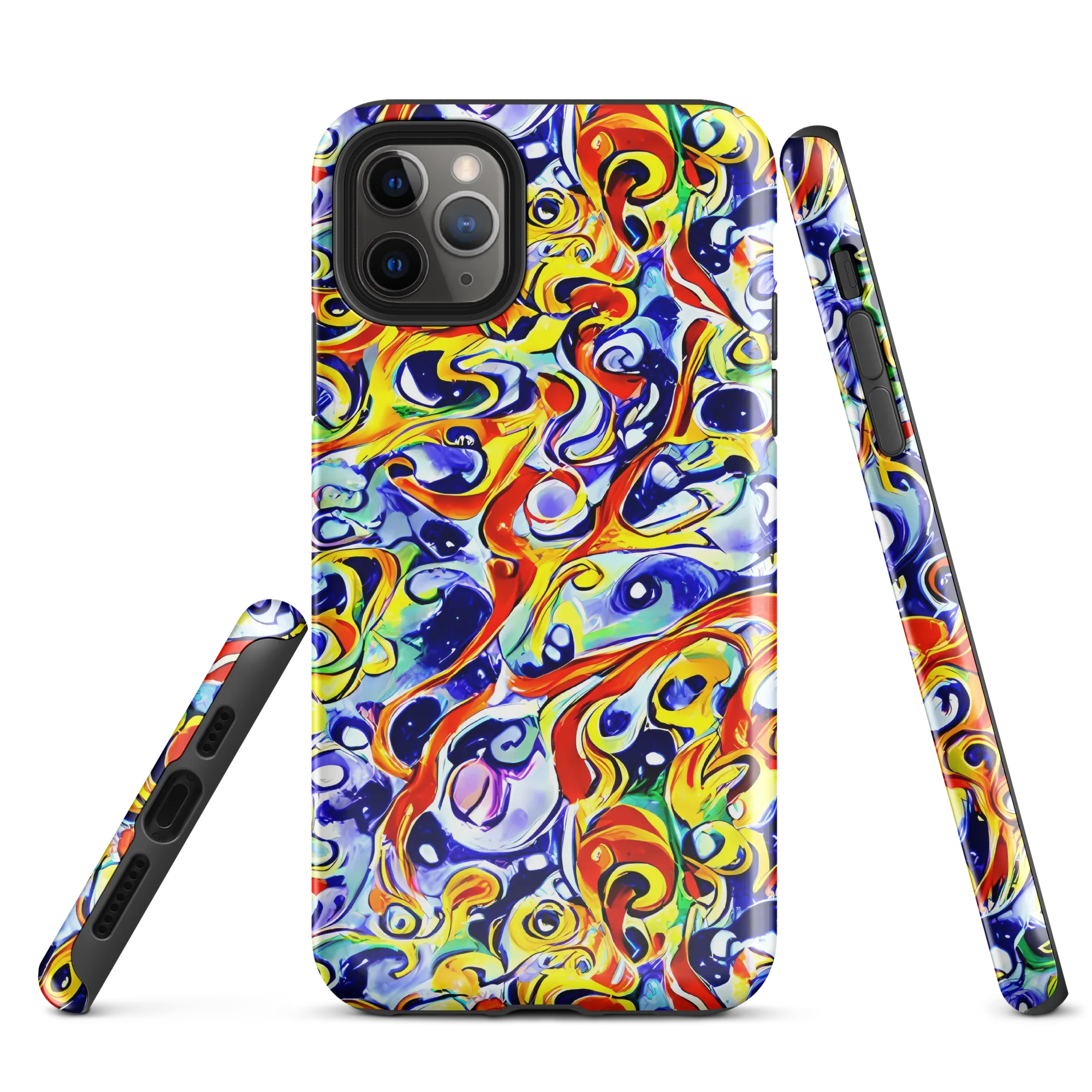 Painted Comet on Tough Case for iPhone® — Front