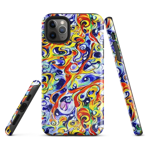 Painted Comet on a Tough Case for iPhone®