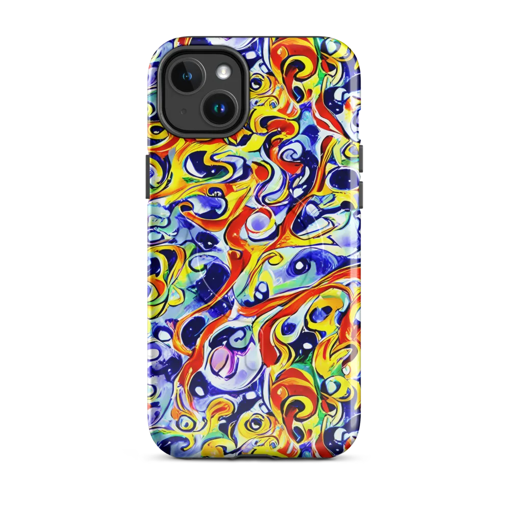 Painted Comet on MagSafe Tough Case for iPhone® — Front