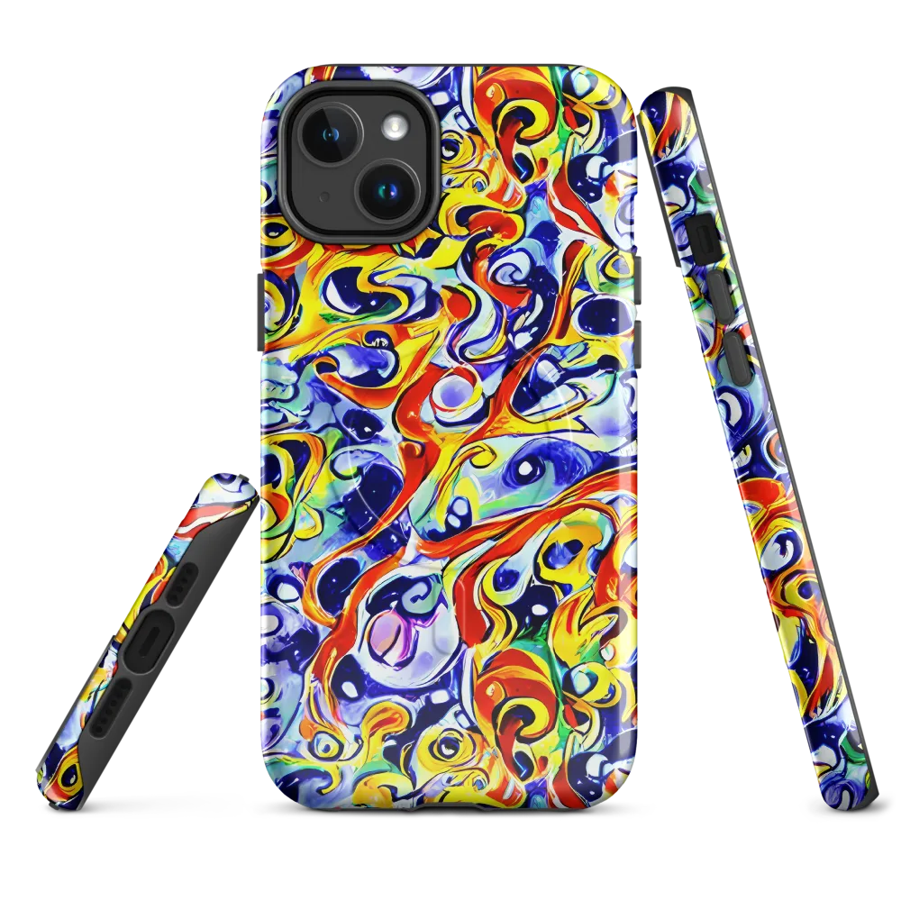 Painted Comet on MagSafe Tough Case for iPhone® — Front