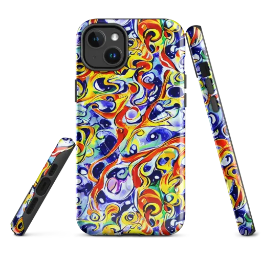 Painted Comet on a MagSafe Tough Case for iPhone®
