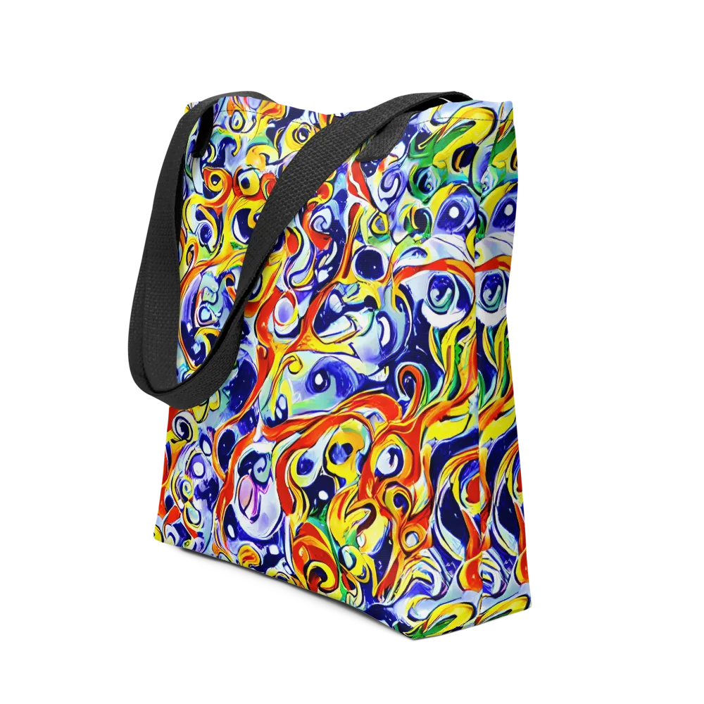 Painted Comet on Tote Bag — Front