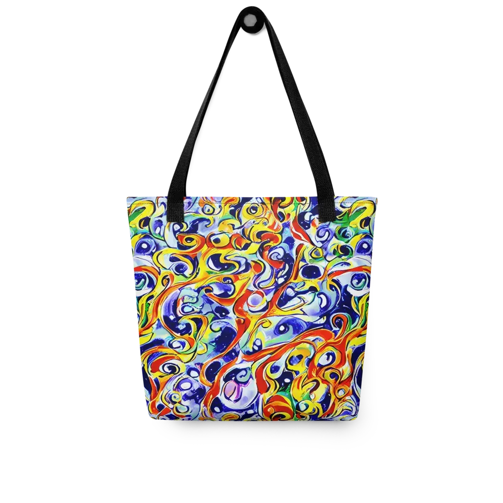 Painted Comet on Tote Bag — Front