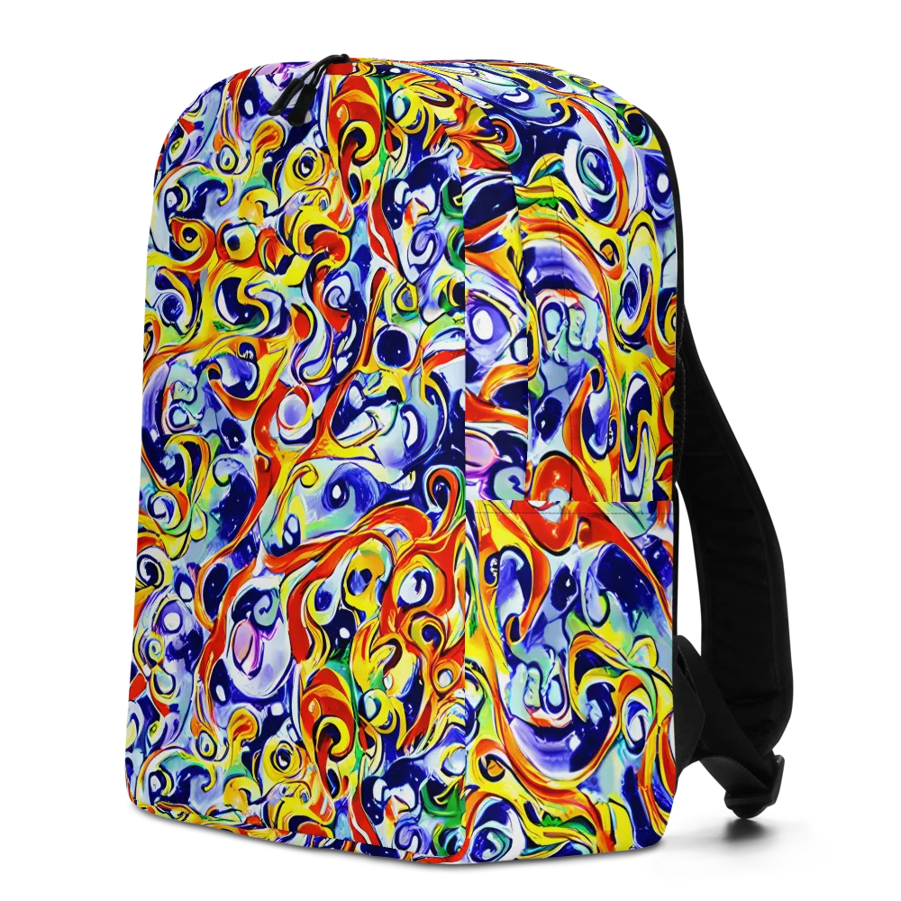 Painted Comet on Minimalist Backpack — Left