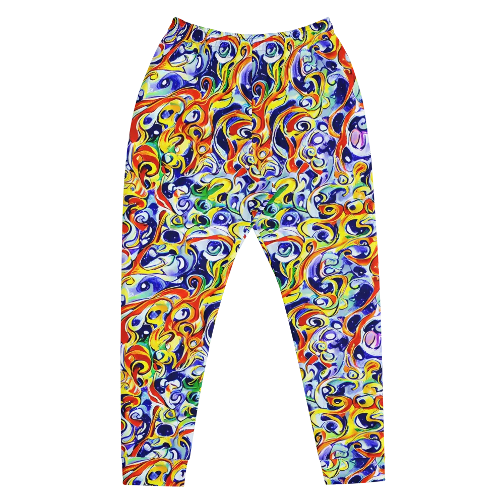 Painted Comet on Men's Joggers — Front