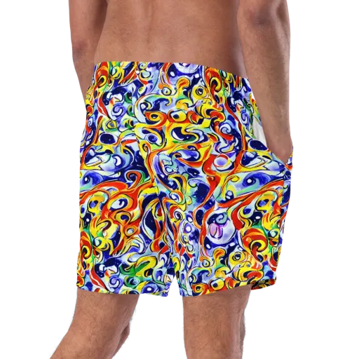 Painted Comet on a Swim Trunks