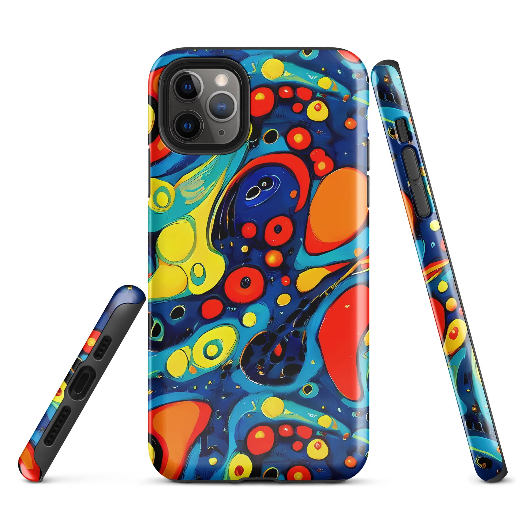Vivid Amoeba on Tough Case for iPhone® — Front