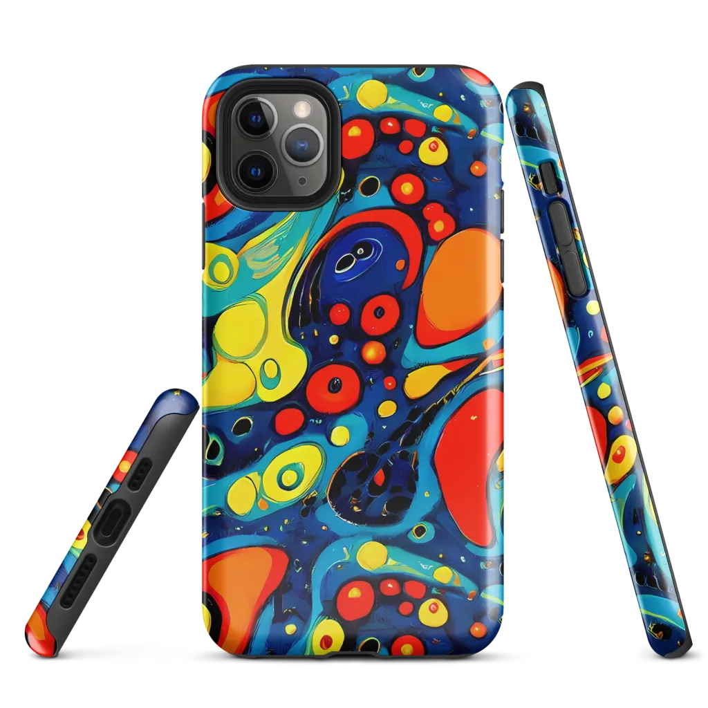 Vivid Amoeba on Tough Case for iPhone® — Front