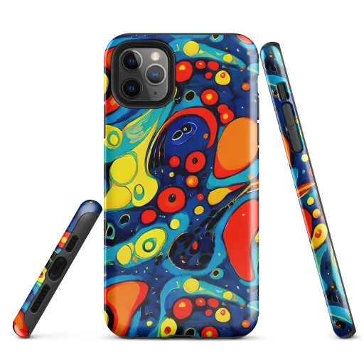 Vivid Amoeba on a Tough Case for iPhone®
