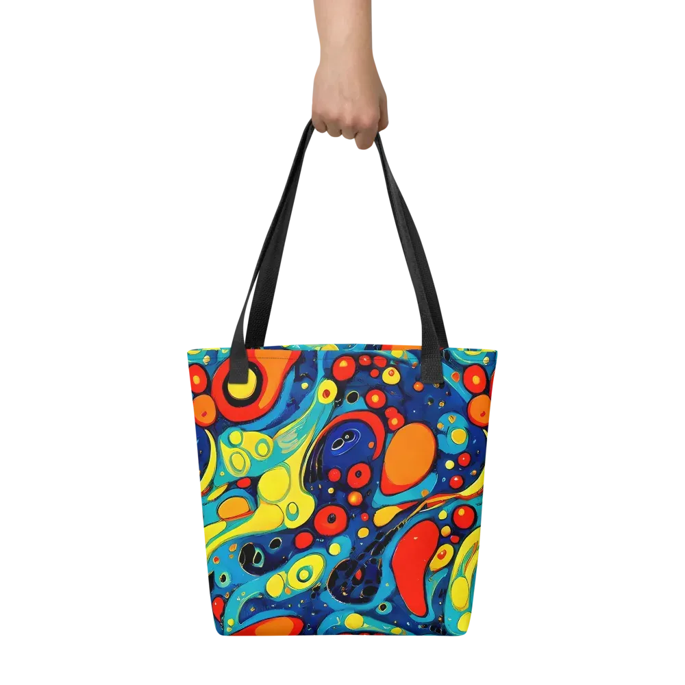Vivid Amoeba on Tote Bag — Front
