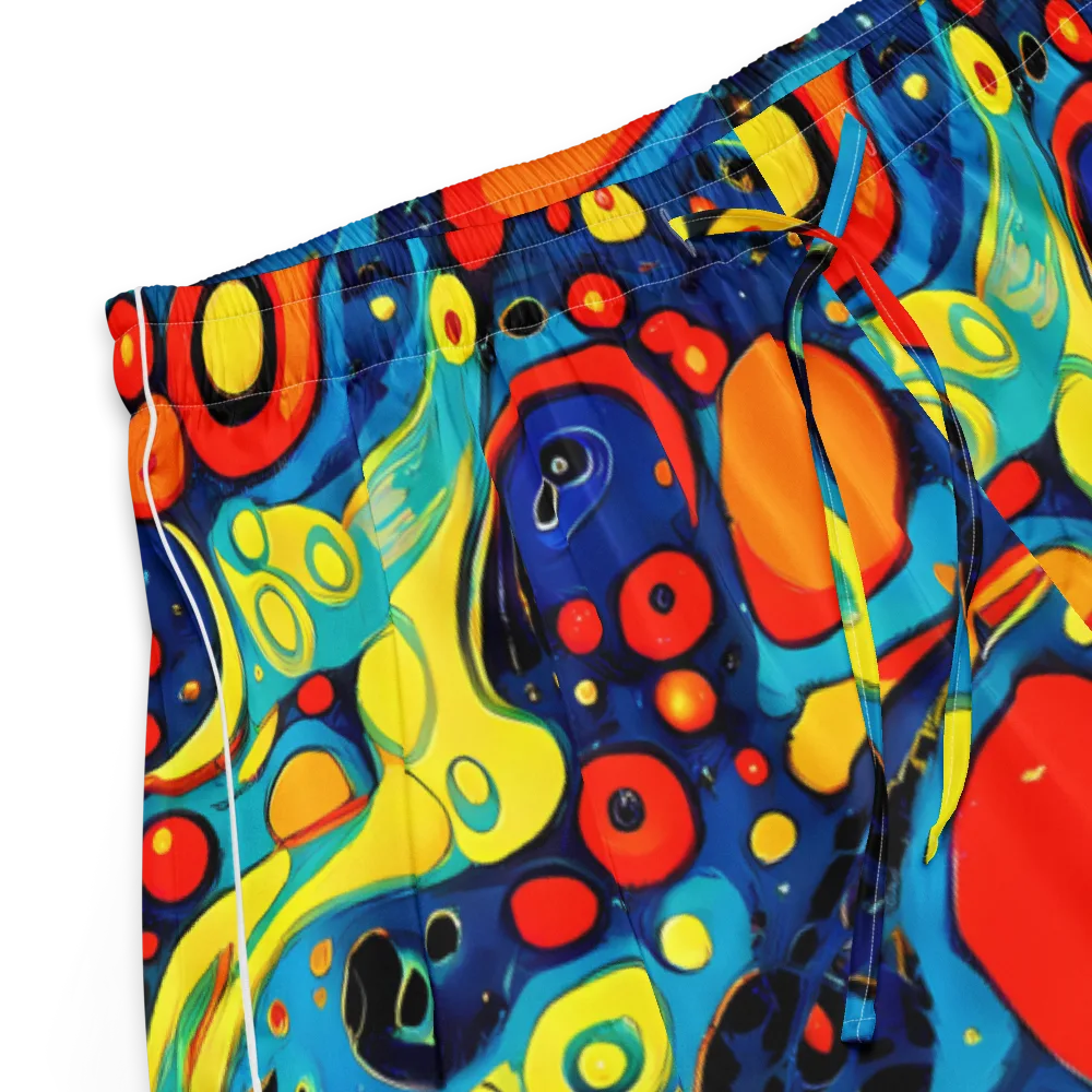 Vivid Amoeba on Women's Pajama Shorts — Product details