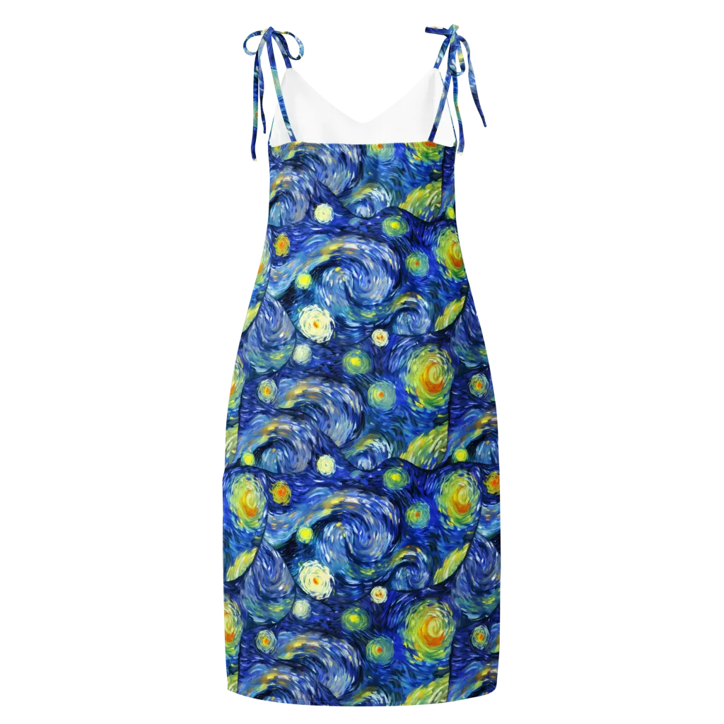 Celestial Swell on Slip Dress — Back