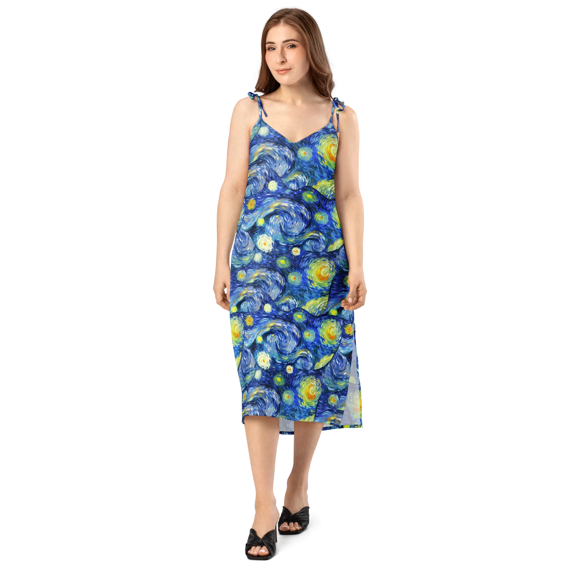 Celestial Swell on Slip Dress — Front
