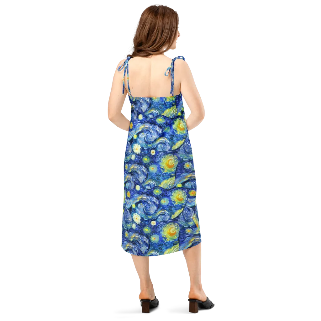 Celestial Swell on Slip Dress — Back